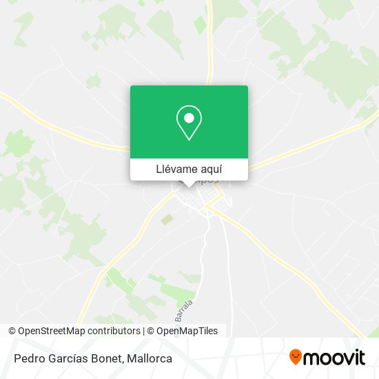 Mapa Pedro Garcías Bonet
