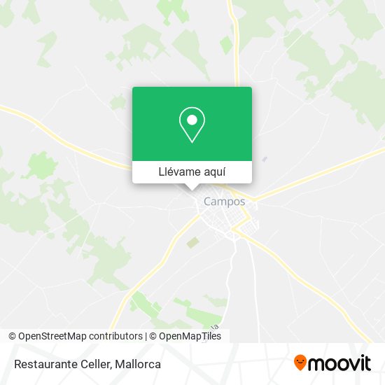 Mapa Restaurante Celler