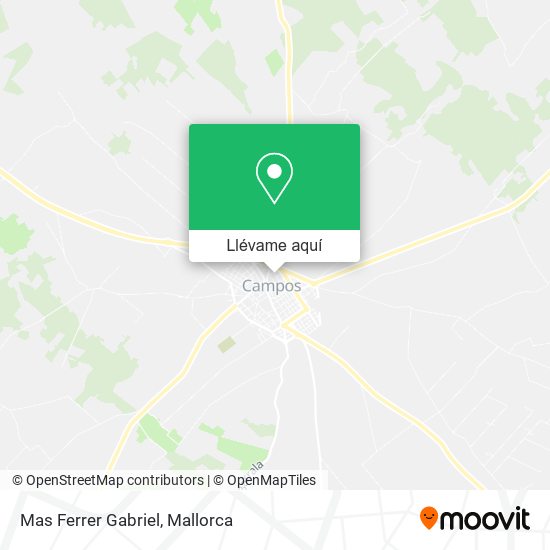 Mapa Mas Ferrer Gabriel