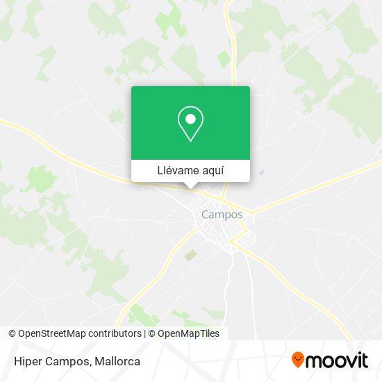 Mapa Hiper Campos