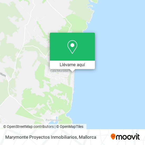 Mapa Marymonte Proyectos Inmobiliarios