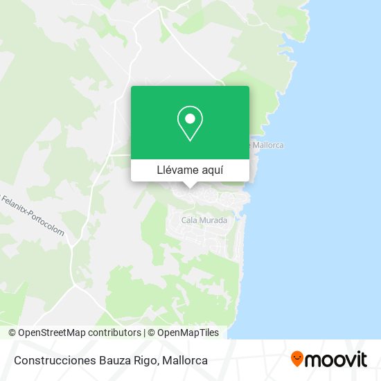 Mapa Construcciones Bauza Rigo