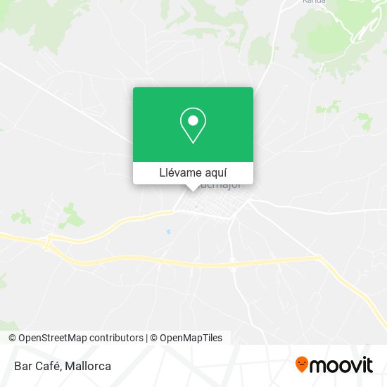 Mapa Bar Café