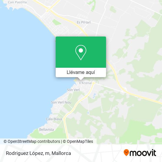 Mapa Rodriguez López, m