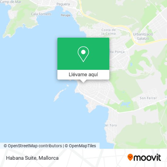 Mapa Habana Suite