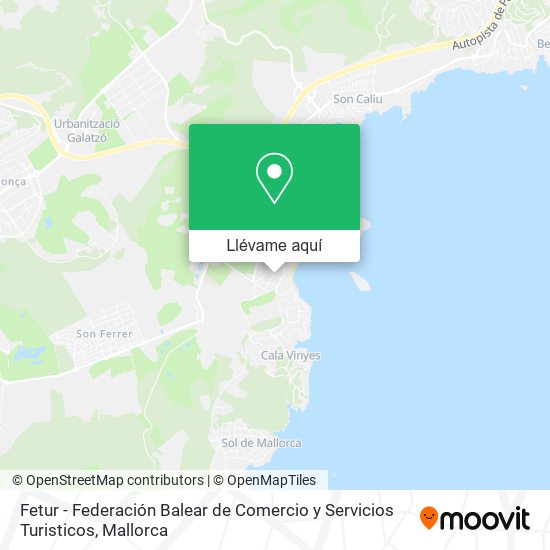 Mapa Fetur - Federación Balear de Comercio y Servicios Turisticos