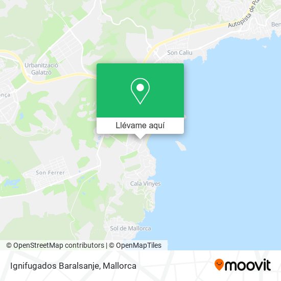 Mapa Ignifugados Baralsanje