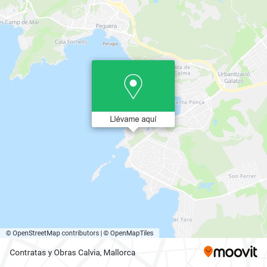 Mapa Contratas y Obras Calvia