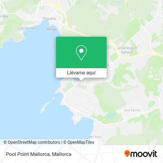 Mapa Pool Point Mallorca
