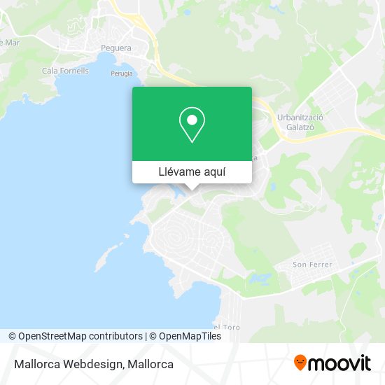 Mapa Mallorca Webdesign