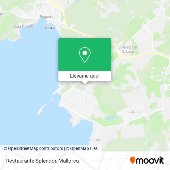 Mapa Restaurante Splendor