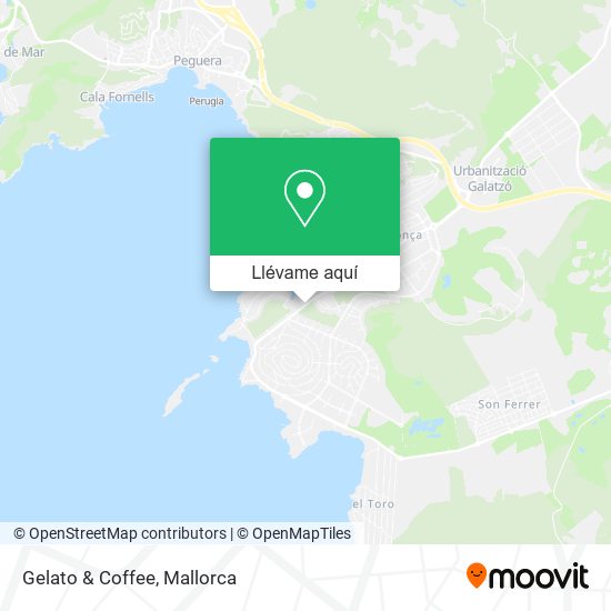 Mapa Gelato & Coffee
