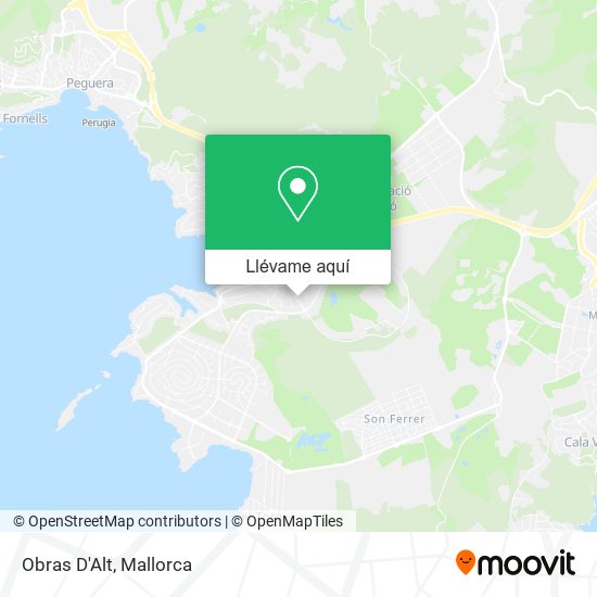 Mapa Obras D'Alt