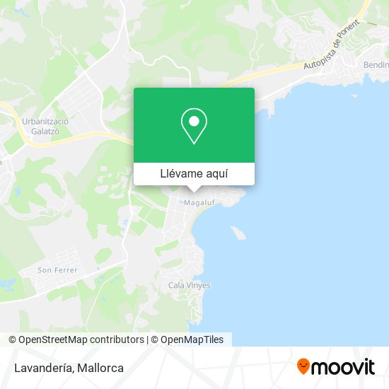 Mapa Lavandería