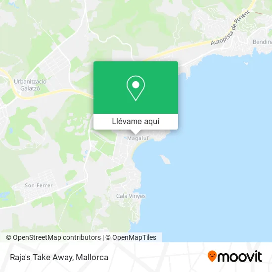 Mapa Raja's Take Away