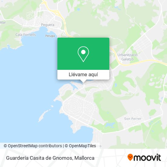 Mapa Guardería Casita de Gnomos