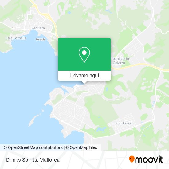 Mapa Drinks Spirits