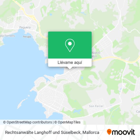 Mapa Rechtsanwälte Langhoff und Süselbeck