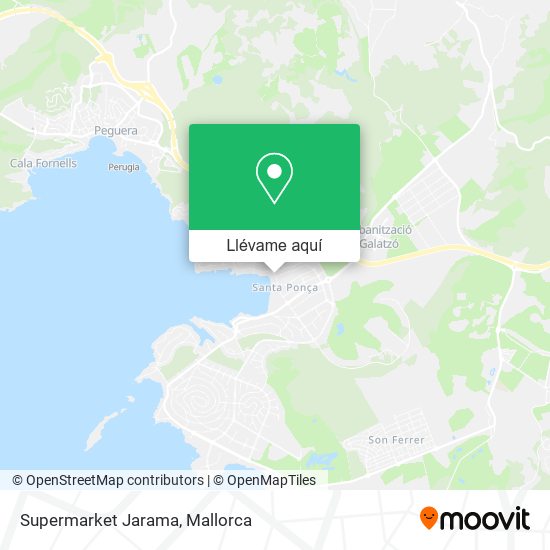 Mapa Supermarket Jarama