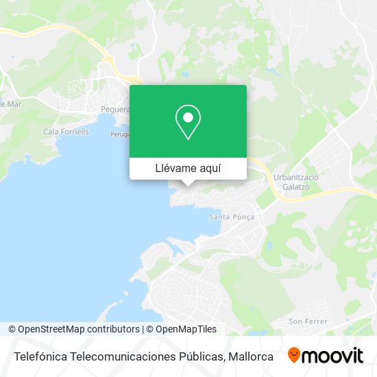 Mapa Telefónica Telecomunicaciones Públicas