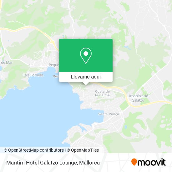 Mapa Marítim Hotel Galatzó Lounge