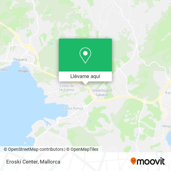 Mapa Eroski Center