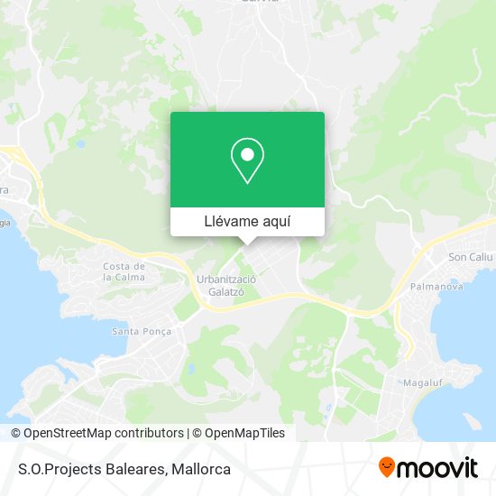 Mapa S.O.Projects Baleares