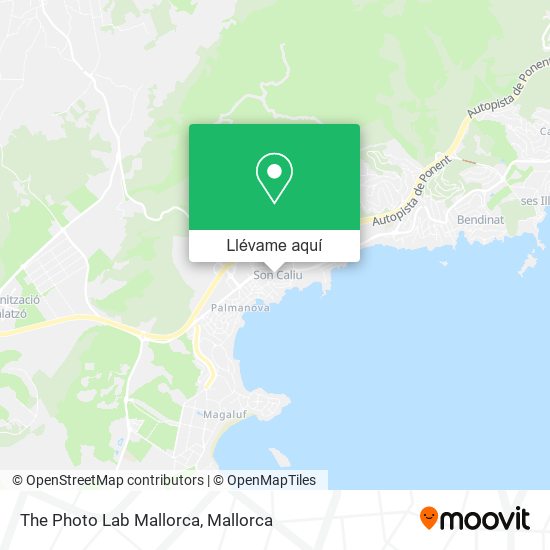 Mapa The Photo Lab Mallorca