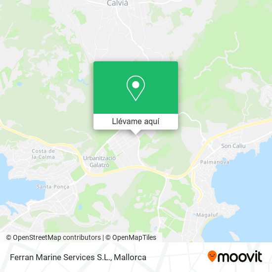 Mapa Ferran Marine Services S.L.