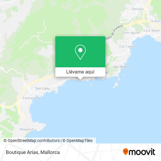 Mapa Boutique Arias