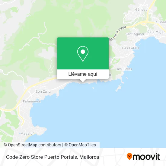 Mapa Code-Zero Store Puerto Portals