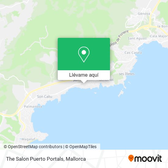 Mapa The Salon Puerto Portals