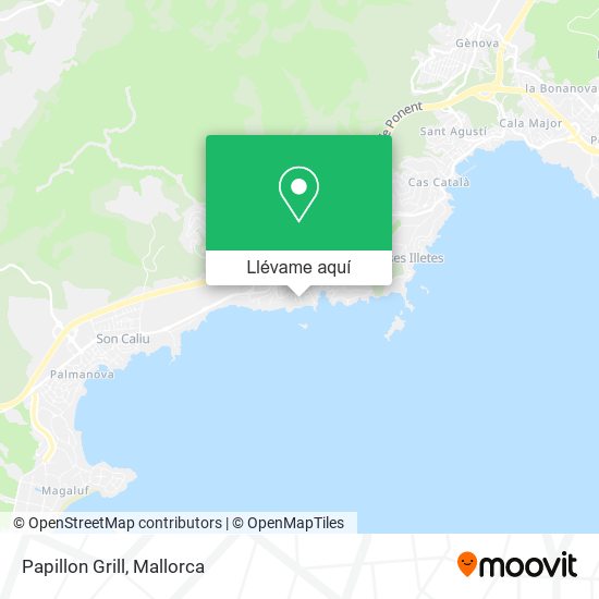 Mapa Papillon Grill