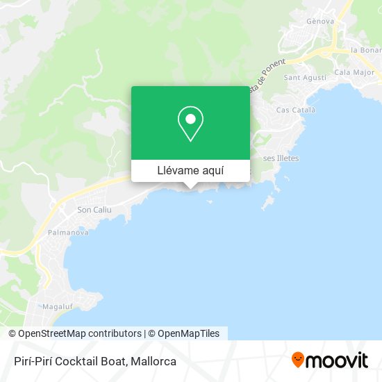 Mapa Pirí-Pirí Cocktail Boat