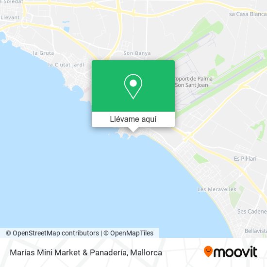 Mapa Marías Mini Market & Panadería