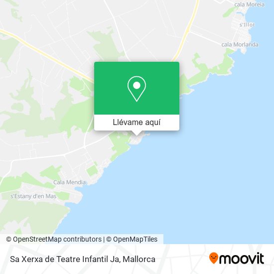 Mapa Sa Xerxa de Teatre Infantil Ja