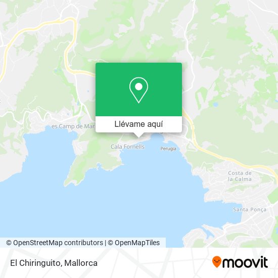 Mapa El Chiringuito