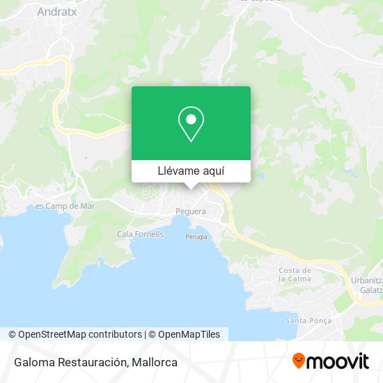 Mapa Galoma Restauración