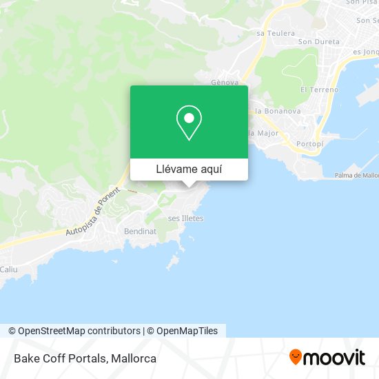 Mapa Bake Coff Portals