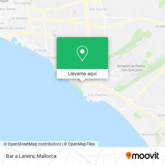 Mapa Bar a Lareira