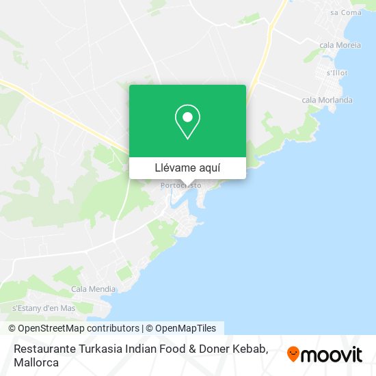 Mapa Restaurante Turkasia Indian Food & Doner Kebab