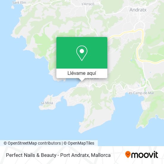 Mapa Perfect Nails & Beauty - Port Andratx