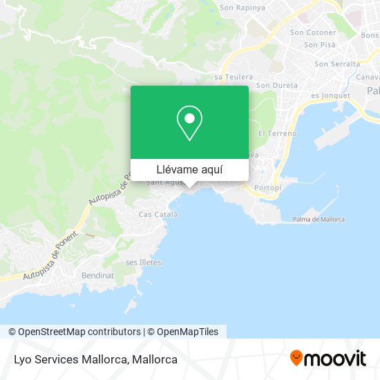 Mapa Lyo Services Mallorca
