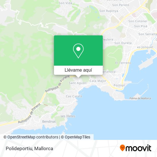 Mapa Polideportiu