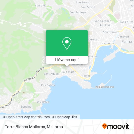 Mapa Torre Blanca Mallorca