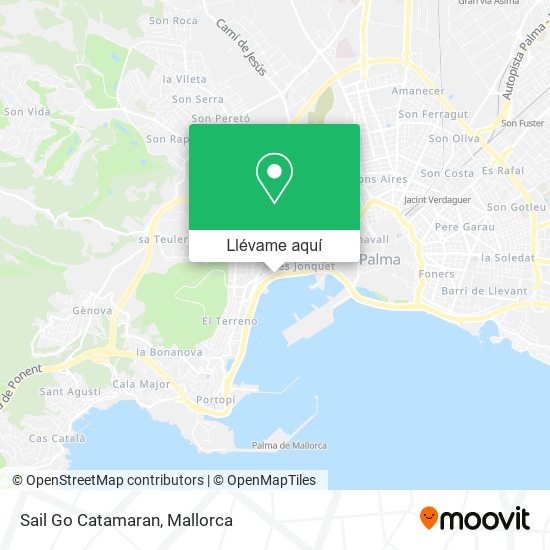 Mapa Sail Go Catamaran