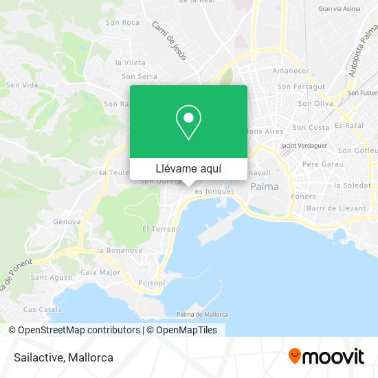 Mapa Sailactive