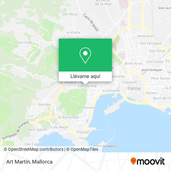 Mapa Art Martín