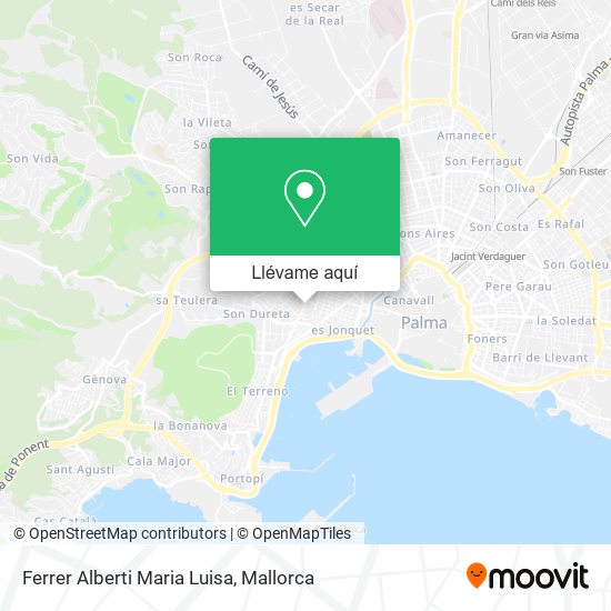 Mapa Ferrer Alberti Maria Luisa