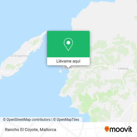 Mapa Rancho El Coyote